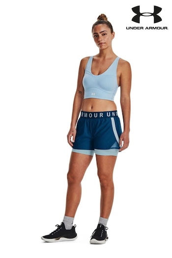 Under Armour Blue Play Up 2-in-1 Shorts (D62041) | £31