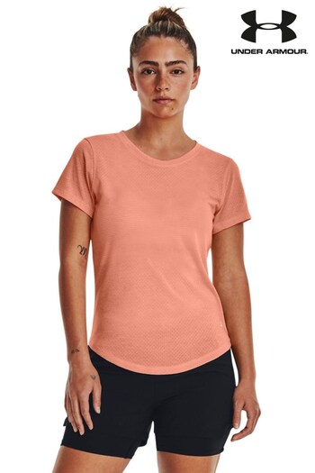 Under Armour Orange Streaker Short Sleeve T-Shirt (D62172) | £31