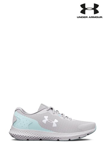 Under Armour Grey Charged Rogue 3 Trainers (D62253) | £71