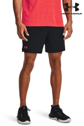 Under Armour Vanish Woven 6In Graphic Black Shorts (D62287) | £49