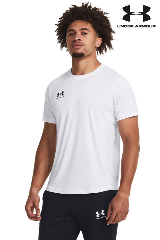 White under armour t shirt on sale