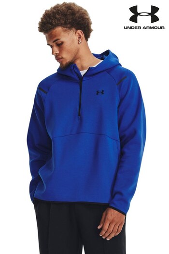 Under Armour Blue Unstoppable Fleece Hoodie (D62336) | £93