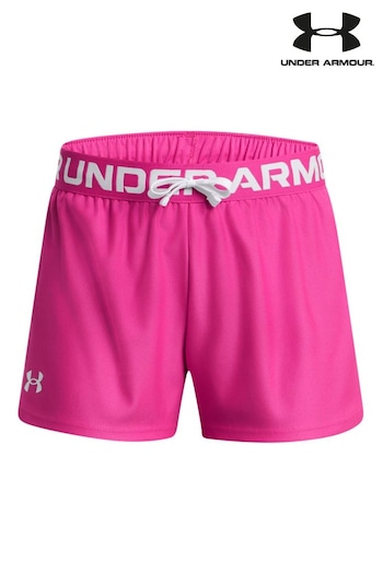 Under Armour Girls Youth Play Up Shorts (D62429) | £17
