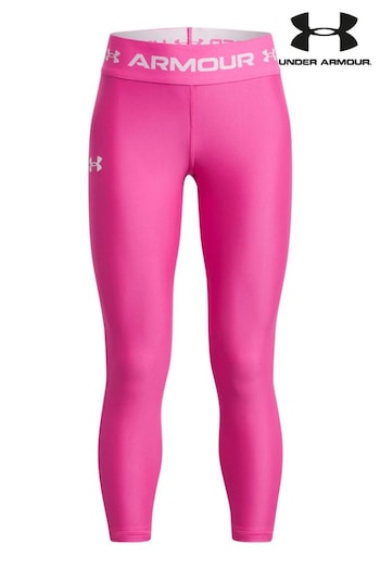 Under face Armour Pink 7/8 Youth Leggings (D62437) | £26