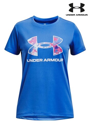 Under Favourites Armour Tech Print Sleeve T-Shirt (D62440) | £17