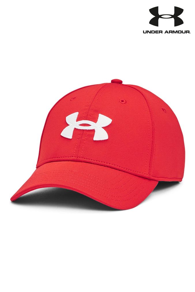 Red baseball cap near me sales
