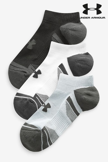 Under Armour Grey Performance Tech Socks 3 Pack (D62577) | £11