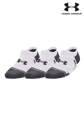 Under Armour White Junior Performance Tech Pull 3 Pack (D62590) | £10