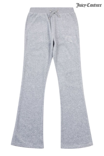 Juicy Couture Girls Pink Velour Joggers (D62640) | £65 - £78