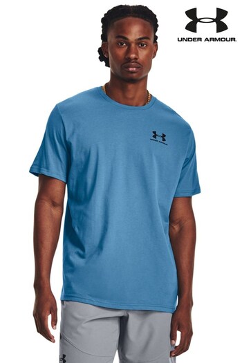 Under 3024178-001 Armour Blue Sportstyle Graphic T-Shirt (D62691) | £23