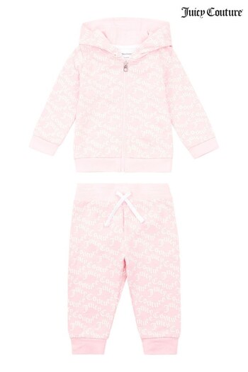 Juicy Couture Men Pink Tracksuit (D62753) | £55
