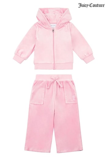 Juicy Couture Baby Pink Tracksuit (D62793) | £60