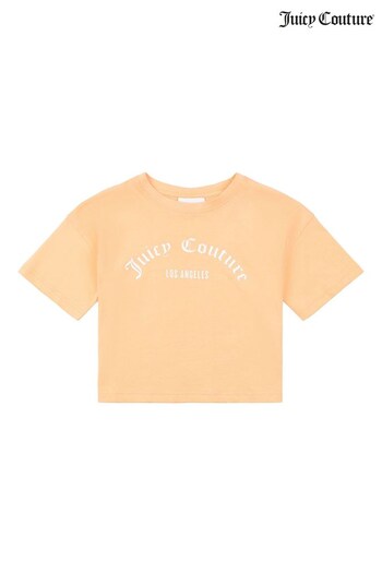 Juicy Couture Girls White Boxy T-Shirt (D62811) | £20 - £24