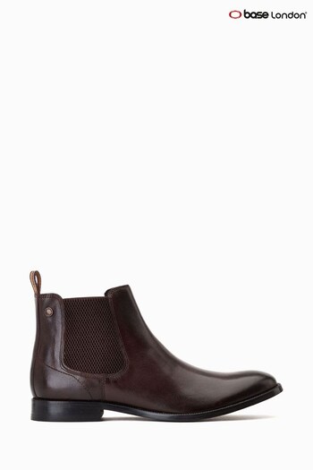 Base London Carson Pull On Brown Chelsea IMAC Boots (D63593) | £80