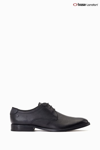 Base London Bertie Lace Up Black Shoes (D63600) | £75