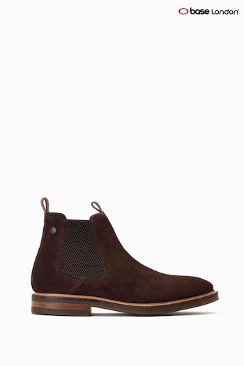 Base London Masada Pull On Brown Chelsea Boots (D63601) | £85