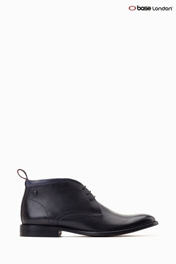 Base London Nolan Lace Up Black Chukka Boots (D63617) | £80