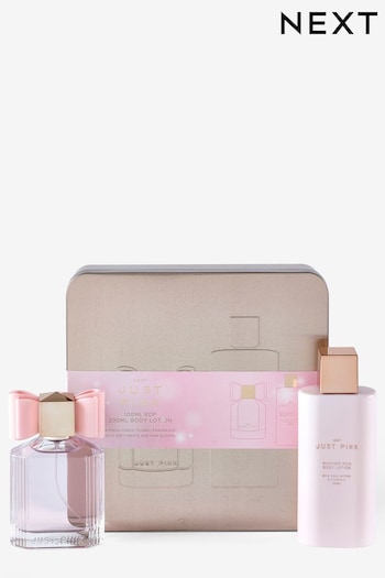 Just Pink 100ml Perfume and 200ml Body Lotion Gift Set (D63628) | £22