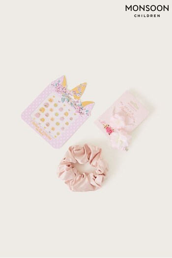 Monsoon Pink Flower Girl Invitation Gift Set (D63840) | £12