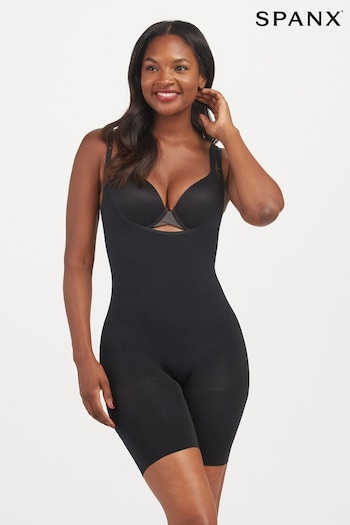 Spanx Everyday Shaping Open Bust Mid Thigh Bodysuit (D63881) | £59