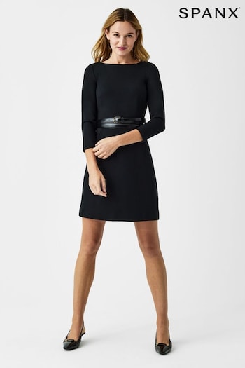 SPANX® Perfect Fit 3/4 Sleeve Smoothing A Line Dress (D63895) | £174