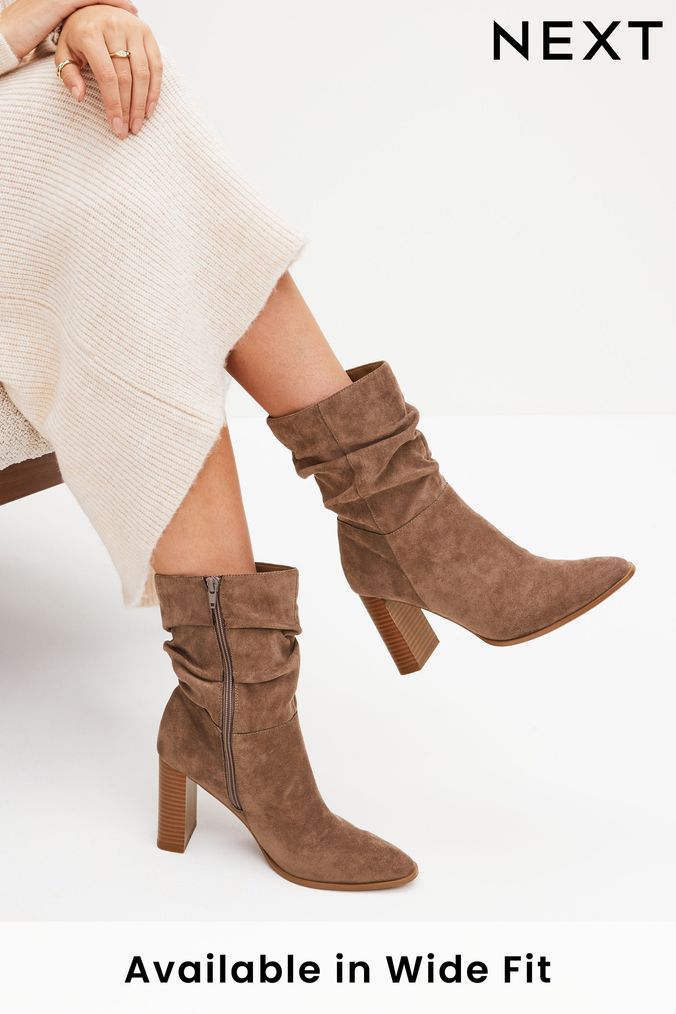 Next heeled boots store