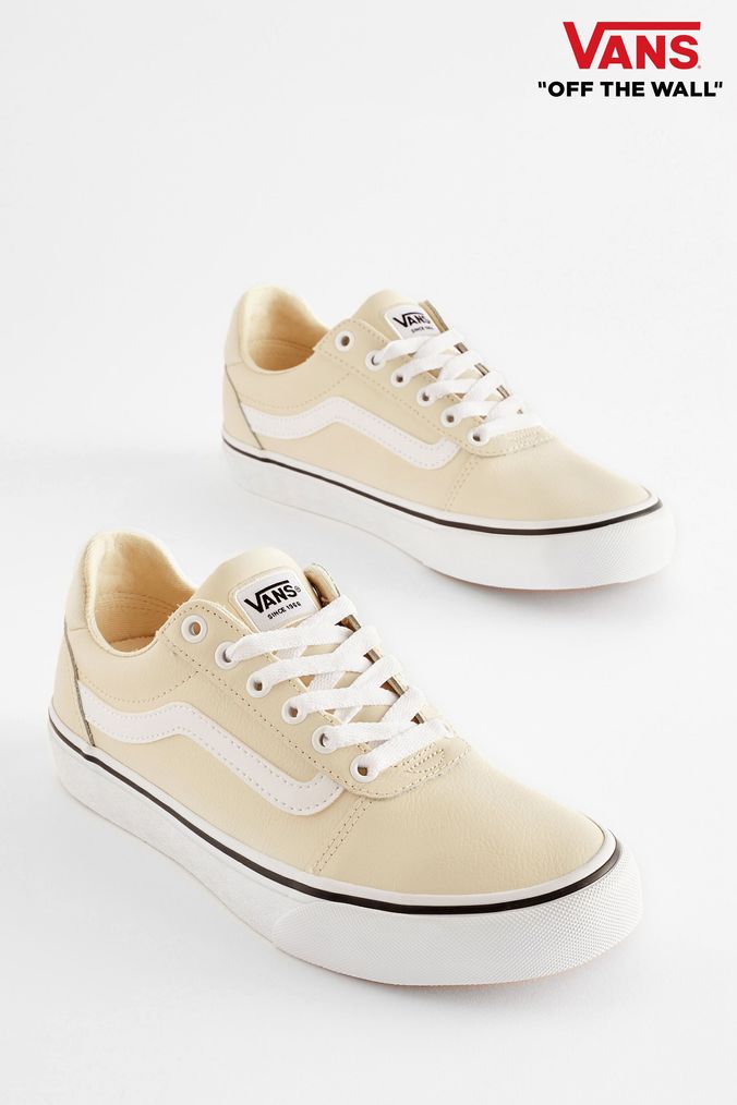 Buy Women s Vans Nude Trainers Online Next UK