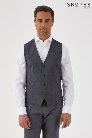 Skopes Darwin Grey Suit Waistcoat (D64316) | £59