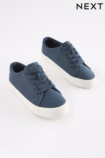 Navy Lace-Up Shoes (D64326) | £19 - £26