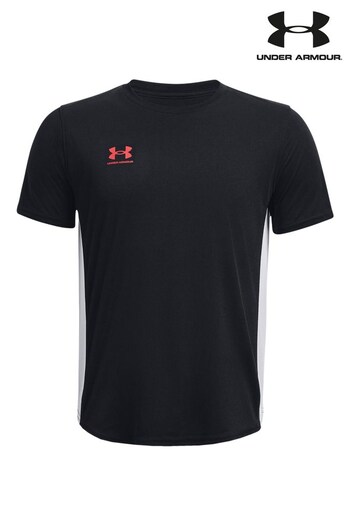 Under Armour Black Challenger Train Short Sleeve T-Shirt (D64327) | £20 - £24