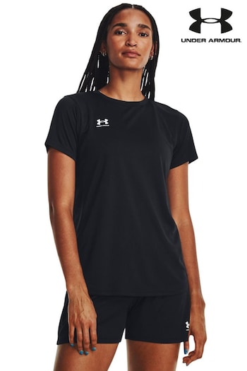 Under Armour Ring Black Challenger Train Short Sleeve T-Shirt (D64349) | £24