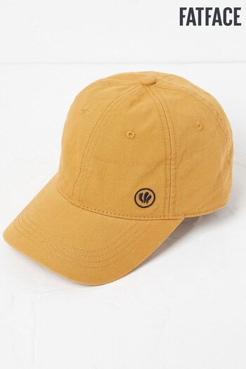 FatFace Yellow Plain Baseball Cap (D64475) | £16