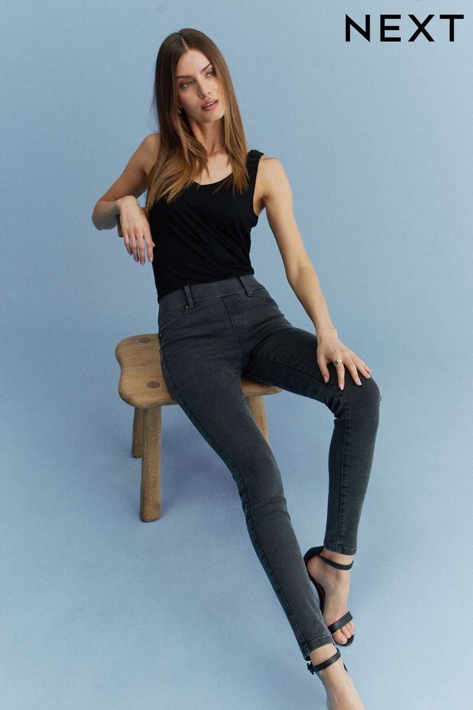 Grey jeans womens best sale uk