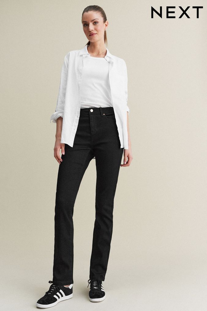 Women s Petite Black Jeans Next Official Site