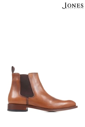 Jones Bootmaker Natural Cheltenham Handmade Chelsea Boots (D64620) | £170