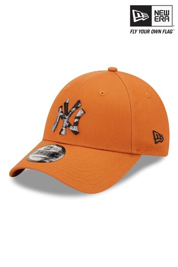 New Era Seasonal Infill 9 forty Neyyan Orange Hat (D64692) | £23