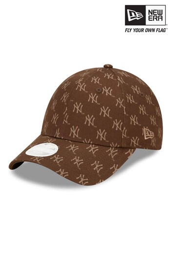 New Era Monogram 9 forty Neyyan Brown Hat (D64710) | £23