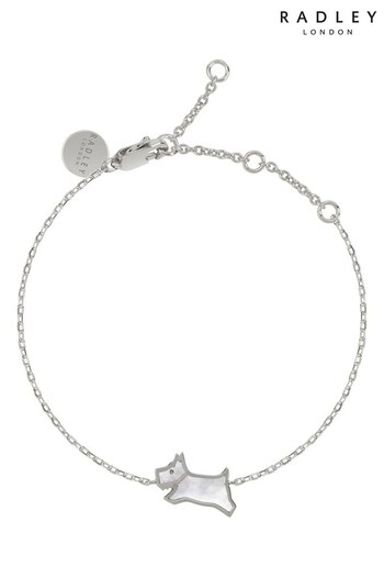 Radley Ladies Sterling Silver Jumping Dog Bracelet (D65155) | £45