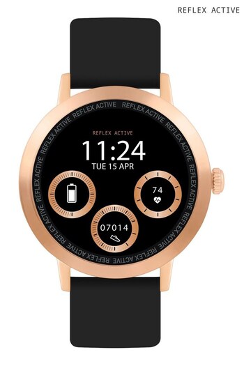 Reflex Active Black Series 7 Colour Touch Screen Smart Watch (D65208) | £65