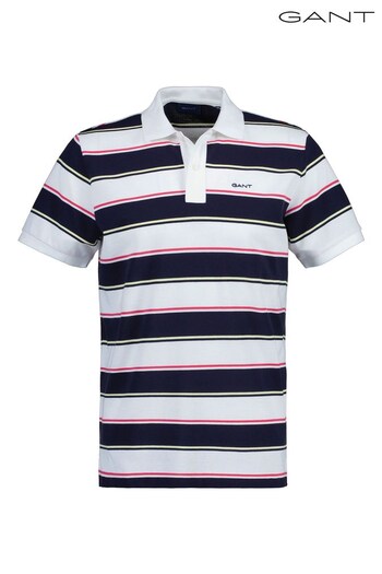 GANT Multistripe Polo Shirt (D65482) | £90