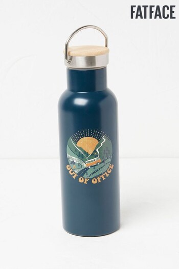 FatFace Blue Camper Water Bottle (D65702) | £16