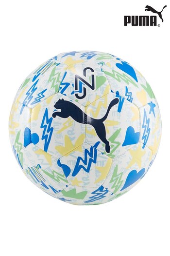 Puma White Neymar Graphic White Ball (D66043) | £20