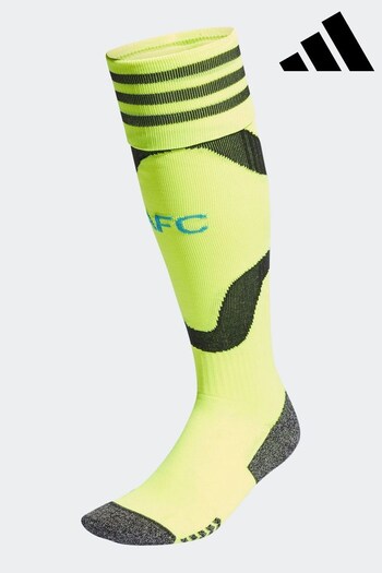 adidas Yellow Arsenal 23/24 Away Socks (D66064) | £20
