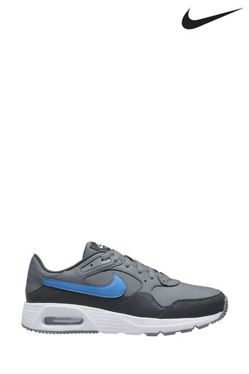 Nike Grey/Blue Air Max SC Trainers (D66076) | £83
