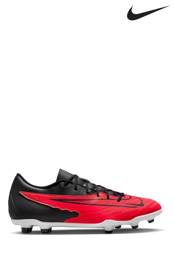 Nike Red Phantom Club Firm Ground Football grises Boots (D66095) | £55