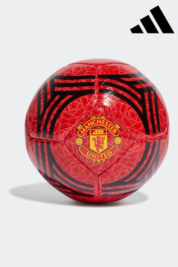 adidas Red Sport Performance Adult Manchester United Home Mini Football (D66134) | £13