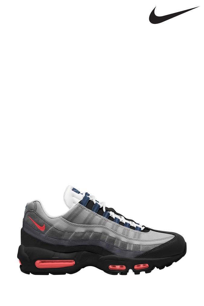Nike Black/Red Air Max 95 Trainers (D66164) | £175
