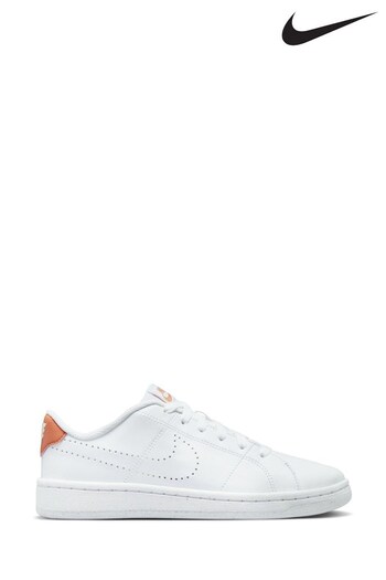 Nike White Court Royal 2 Trainers (D66192) | £65