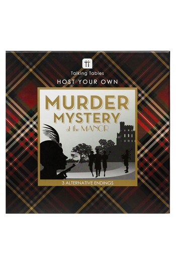 Talking Tables Host Your Own Murder Mystery at the Manor Game (D66246) | £35