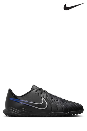 Nike Black Tiempo Legend 10 Club Turf Football leaves Boots (D66263) | £50